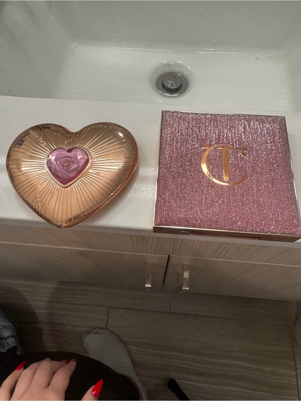 2 Charlotte Tilbury Palettes -  Pillow Talk Beauty Soulmates Airbrush Palette